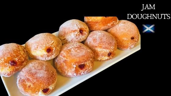 Jam Doughnuts | Easy Jelly Donuts recipe | Raspberry jam filling :)