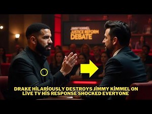 Drake Hilariously Destroys Jimmy Kimmel on Live TV | His Comeback Left Everyone Speechless