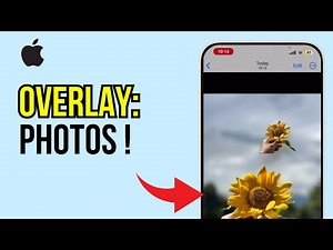 How to Overlay Photos on iPhone iOS 17