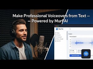 Make Professional Voiceovers from Text — Powered by Murf AI”