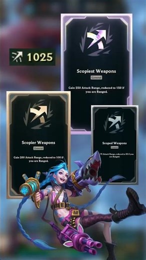 Jinx With All Scopier Weapons Augments (1000+ Range)