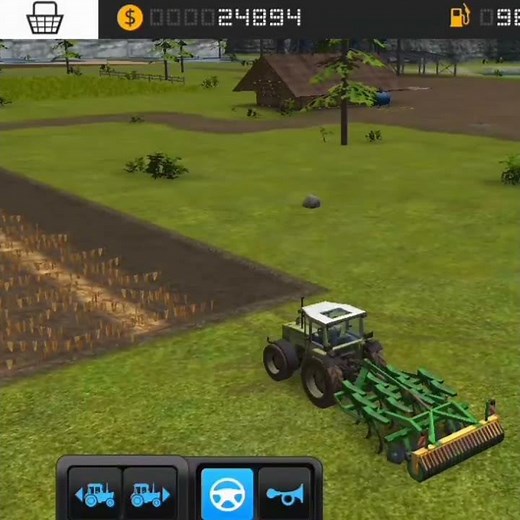 FS 16 cultivating | FS16 Gameplay | Farming Simulator 16 | Timelapse #shorts