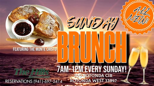 New Brunch Menu at Rotonda Hills! Join us this Sunday! | Rotonda Golf & Country Club