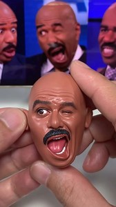 1.5M views · 10K reactions | Crafting a Hilarious Steve Harvey Portrait in Clay! #artwork #artgallery #usa | Clayartisanjay | Facebook