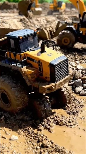 RC Dump Truck vs. EPIC Mud Pit! 🚚💦 Extreme Scale Construction Action!