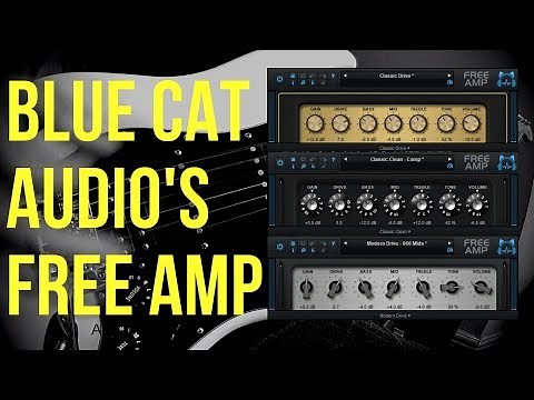 3 Amps 1 Plugin - Blue Cat FREE Amp Rock + Metal Demo
