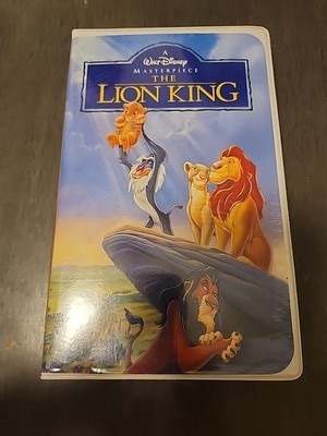 Disney’s The Lion King VHS 1995 Video Tape VTG Clamshell Masterpiece Collection | eBay