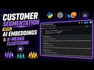 Customer Segmentation with AI Embeddings & K-Means Clustering