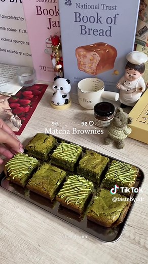 Delicious Matcha Brownies Recipe