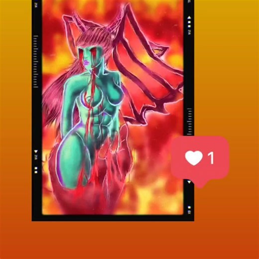 William J. Bonaparte-Bey | Quick #reduxp8. Before I call it a night 🌙😴 gn. #vegasart #vegasartist #blackartist #animeartist #back2life #tripart #redux #color... | Instagram