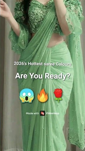 😱Top 5 Saree Colours 2026 👑 Don’t Miss #3 😱🔥#viral #trending #fyp #explore #fashion#shorts