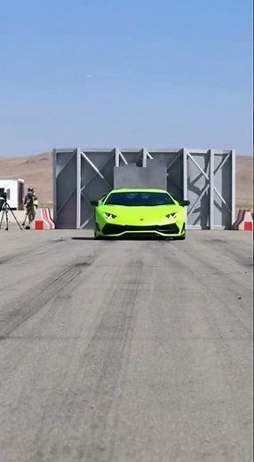 Hypercar Crash at 80 MPH in Stunning Slow Motion