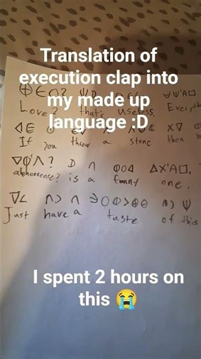 translation of execution clap into my language