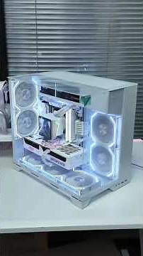 CLEANEST White PC Build 2026! AMD 7800X3D & RTX 5070 + O11 Vision Compact 😱 #gaming #pcbuild #amd