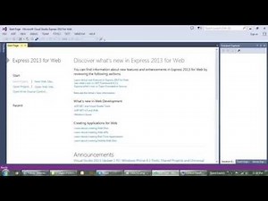 ASP.Net MVC Tutorial | Installing The Required Tools