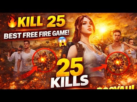 Free fire ka killi 25 most best game