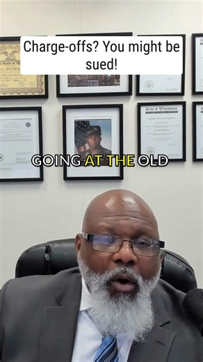 Charge offs You might be sued