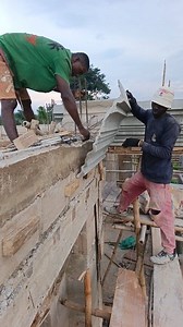 #construction #reel concrete facial installation | Godwin Artwork design