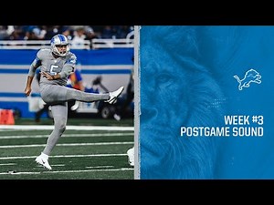 2021 Week 3 Detroit Lions vs. Baltimore Ravens: Postgame Sound