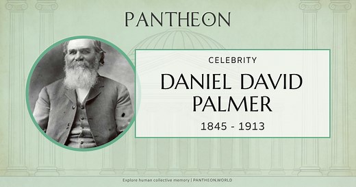 Daniel David Palmer Biography | Pantheon