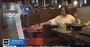 Tustin restaurant "I Can Barbecue" takes dining into the future with robot servers