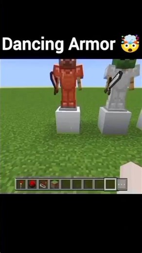 How To Build Minecraft Dancing Armor Stand 🤯#minecraft #gaming #youtube #shorts #MehraPlayzOfficial