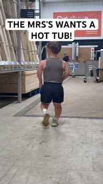 THE MRS’S WANTS A HOT TUB! #shorts #viral