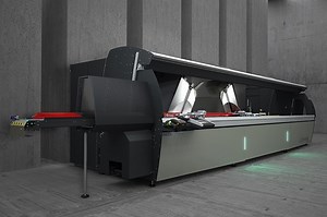 Compound Cut - electronic twin-head cutting-off machine with horizontal blade for compound cut - Emmegi