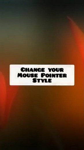 Mouse settings.How to change mouse pointer?#mouse #settings #shortcut