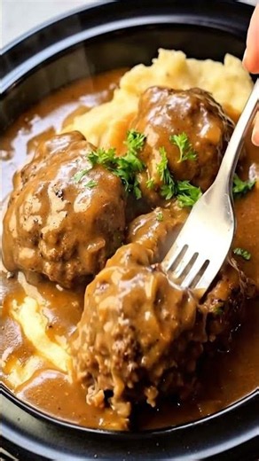 Swedish Meatballs with Mashed Potatoes and Gravy By Madison