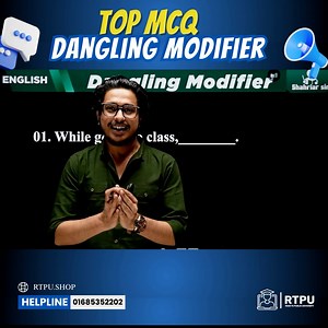 22K views · 429 reactions | Dangling Modifier Top MCQ #grammarchallenge #admissions #suggestions #Admissions2025 #Varsity #English | Road to Public University | Facebook