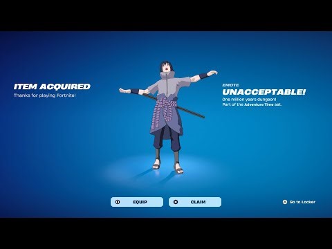 How To Get UNACCEPTABLE! Emote NOW FREE in Fortnite! (Free UNACCEPTABLE! Emote)
