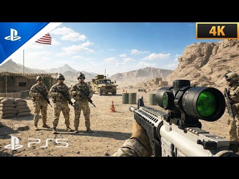 (PS5) Afghanistan - U.S Army Training [4K60FPS] Ultra Realistic Gameplay - Call of Duty