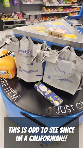 Discovering Plastic Store Bags at Walmart in Phoenix