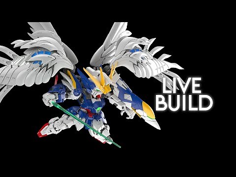 MGSD Wing Gundam Zero EW LIVE BUILD!