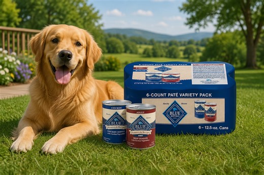 72% Off Blue Buffalo Blue's Stew or Pate or Lamb and Turkey Natural Wet Dog Food 6 Count
