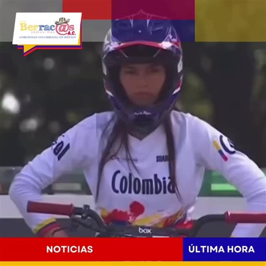 🏆 Orgullo colombiano en el Mundial de BMX 2025 en Copenhague 🇩🇰 La talentosa Valentina Jiménez Ramírez brilló en Dinamarca al conquistar la medalla de oro en la categoría Damas 16 años, convirtiéndose en campeona mundial. 💛💙❤️ Además, su compañera, la también colombiana Guadalupe Palacios, se subió al podio con una merecida medalla de bronce. 🇨🇴👏 ¡Gran actuación de nuestras deportistas en el evento más importante del BMX a nivel internacional! 🚴‍♀️🌍 #BMXColombia #CiclismoColombiano #Or