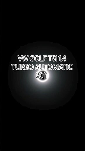 SULTHAN MOBIL || READY STOCK || VW GOLF TSI 1.4 TURBO 2011