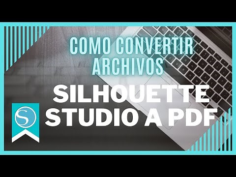Cómo convertir archivos Silhouette Studio a PDF