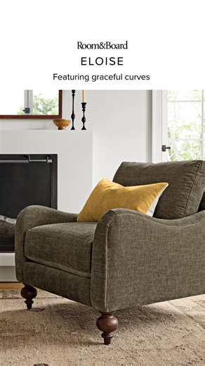 Our newest sofa and chair collections are turning heads with their elegant curves, turned legs and sink-in comfort. | Room & Board