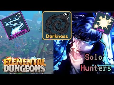 NEW ELEMENTAL DUNGEONS GAME IS FINALLY OUT!!! | Solo Hunters