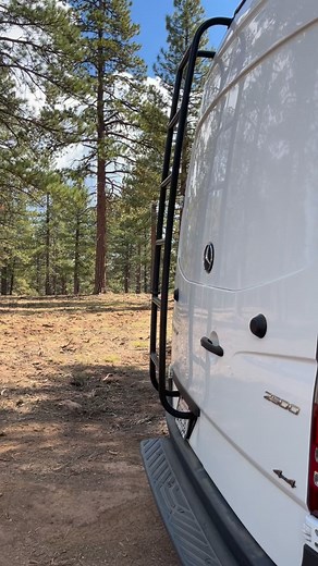 Sprinter No-Drill Rear Ladder  @americanbackroadco #offroadvan #vanlife #vanlifediaries #winchbumper #fordvan #fordvans #fordvanlife #econolinecamper #econolinevan #econoline #campervan #vancamper #campervanconversion #vanconversion #conversionvan #vanbuild #vanlifecontent #vanlifereels #sprinter #sprinters #sprintervan #sprintervanlife #sprinter4x4 #sprintercampervans #sprintervanconversion #sprintercampervan #sprinterconversion | American Backroad Co. | Facebook