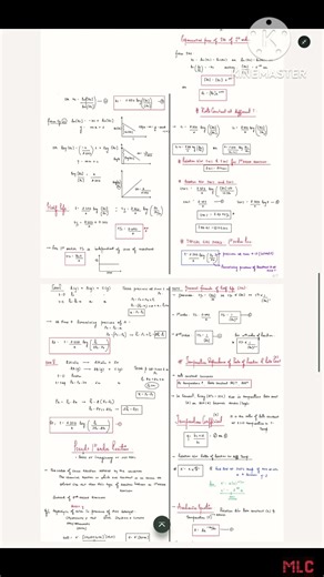 Chemical kinetics notes for revision #cbse #NEET #JEE #trending #shorts