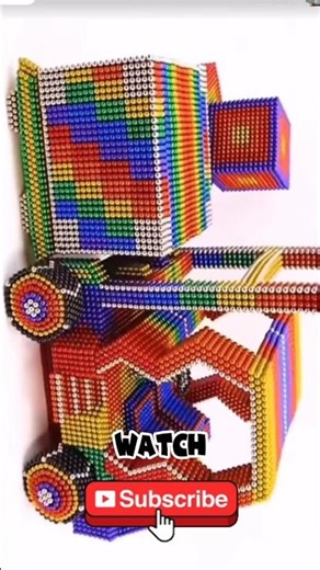 Amazing! Building a Truck from Magnetic Balls #truk #car #magnetic #ball
