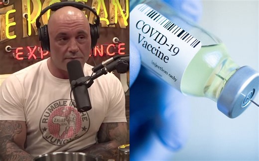 What are Joe Rogan's views on the COVID-19 vaccine?
