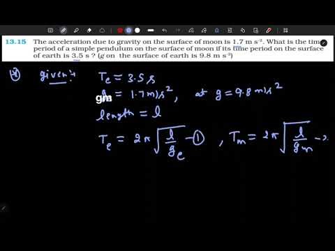 Exercise Question 13.15 | Oscillations | Class 11 Physics | NCERT Solution | Sadhana Classes