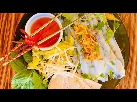The Best Banh Cuon - Vietnamese Steamed Rice Rolls