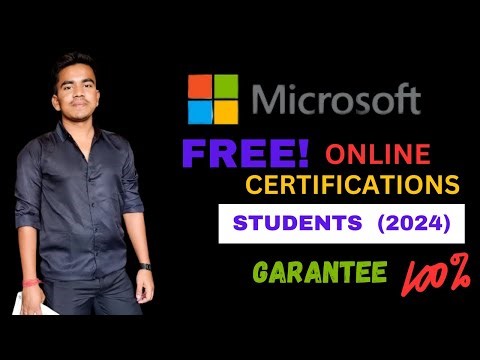 6 FREE Online Certifications Students (2024) | Microsoft and LinkedIn Certificate for FREE
