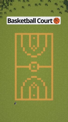 73K views · 15K reactions | Minecraft Basketball Court For Build and No Music #minecraft #minecraftbuilding #minecraftbuilds #minecrafttutorial | Blockical Blockical | Facebook