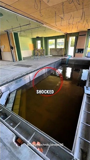 Dad Built a Secret Swimming Pool Inside His Living Room